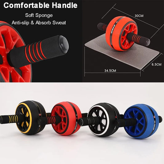 RUEDA ABDOMINAL Confortable Handle + TAPETE